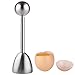 Leegg Egg Cracker Topper Cutter für weich & hart gekochte Eier Edelstahl Eierschalenöffner Separator Breaker Küchenwerkzeug, Eierschneider