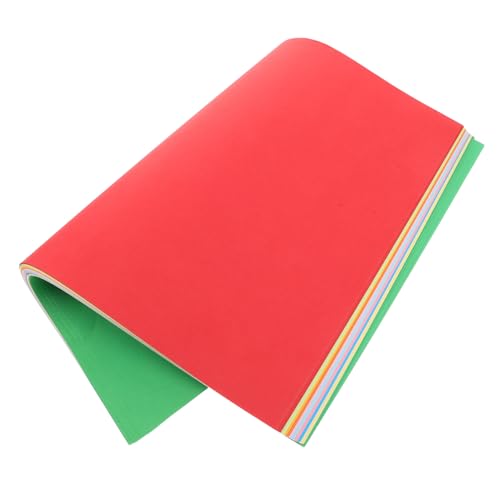 Papier de construction Lurrose multicolore pour scrapbooking et loisirs créatifs A4