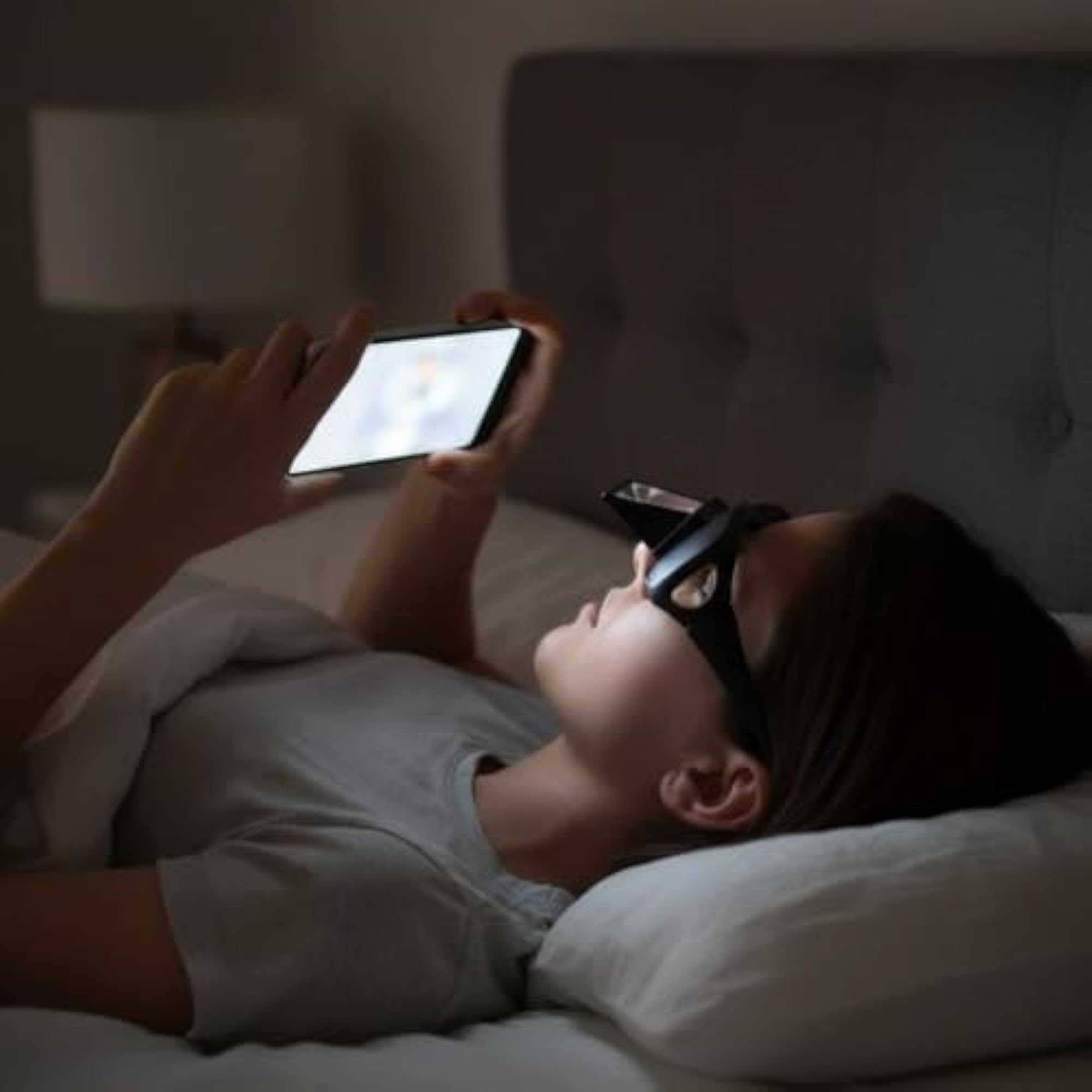 Lazy Readers Prism Glasses for Hands-Free TV & Mobile Viewing