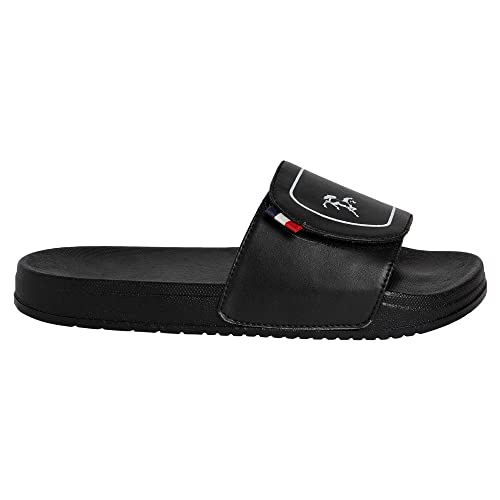 Image of PERY-PAO Mens Stylish Sliders Grey, Sky Blue, Black, White, peach, Neon Green, Olive Green Boys Slippers