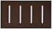 Lutron LWT-GGGG-BR New Arch Wp - GRAFIKT Brown