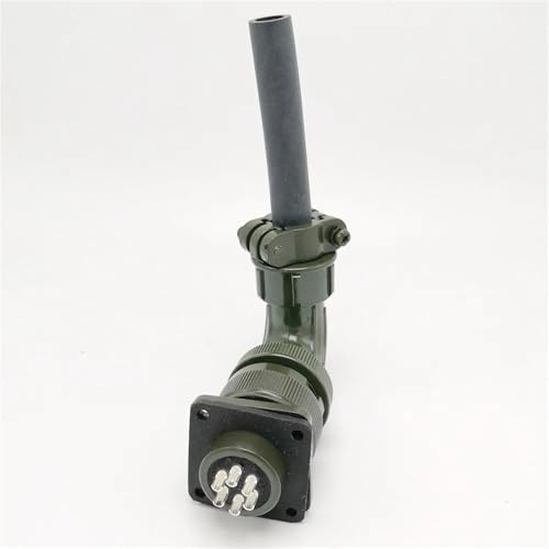 Conector de servomotor MS5015 de 6 pines tipo aviación MS3106A 14S-6S 2