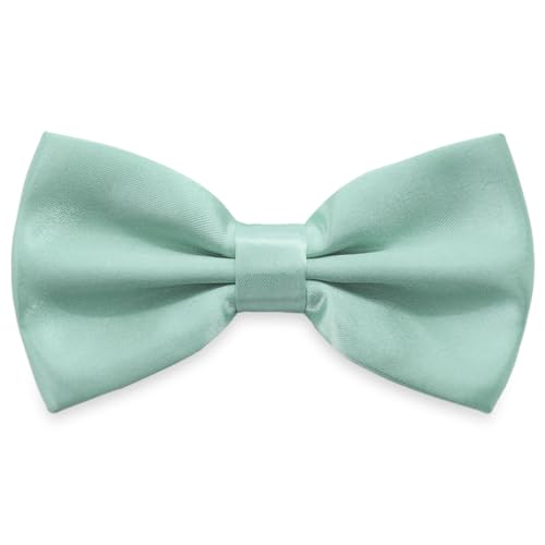 Image of Bow Tie for Men & Boys, Pre-Tied Bowtie Adjustable 9-18in, for Formal Tuxedo, Prom Party, Wedding