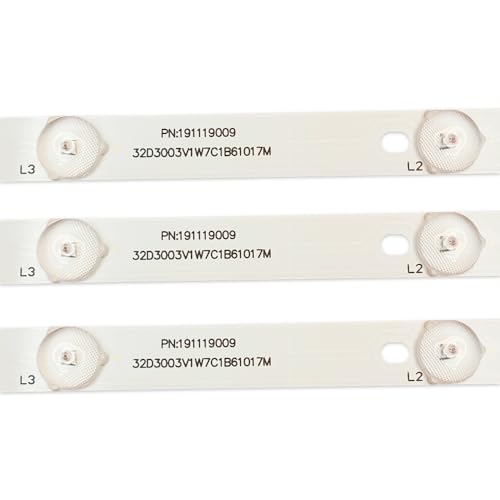 Tiras LED de iluminación trasera de alta durabilidad para modelos TX-32FS500B y PN-EL-32-21-V0