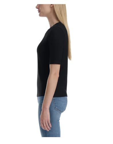 Image of Splendid Women's Stretch Knit Ribbed Elbow Sleeve Top