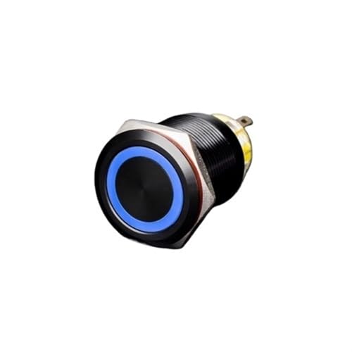 Mini rotatif STOP START GUMMMY en métal noir de haute précision 22 mm