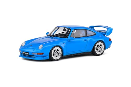 Modelo Diecast Porsche 993 RS Clubsport 1:43 Azul miniatura 1