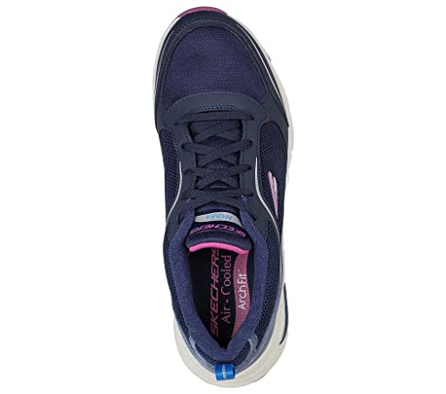 Skechers Skechers Arch Fit Gentle Stride, Women's Trainers, Navy Purple Nvpr, 6 AU