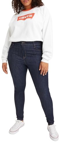 Levi's Women's Plus Size 720 High Rise Super Skinny Jeans, Deep Serenity, 22 M - Image 9