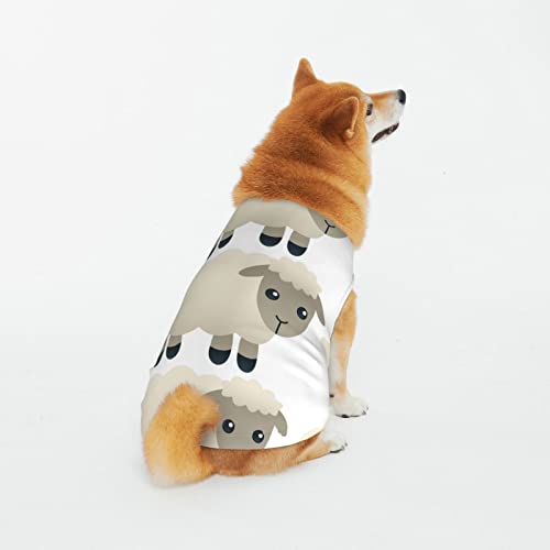 T-shirt d'été pour chien de grande taille balade parc