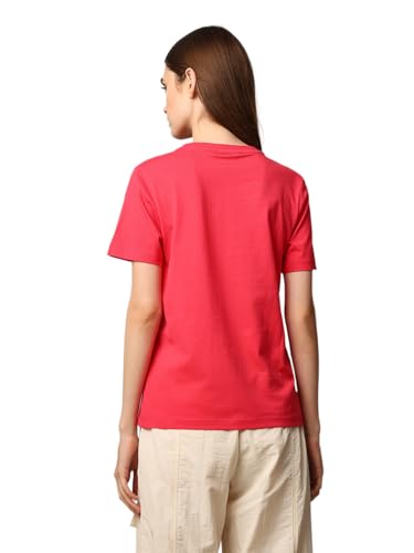 Image of ONLY Women's Cotton Regular Fit T-Shirt