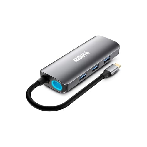 Urban Factory Hub USB-C MHC50UF Gris