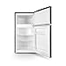 Montpellier MAB2035EK Black Retro Undercounter Fridge Freezer
