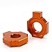 2PCS Rear Axle Block Chain Adjuster Compatible with KTM EXC SX MXC 125 200 250 300 380 400 450 520 525, Dirt Bike Chain Tensioner Replacement Parts