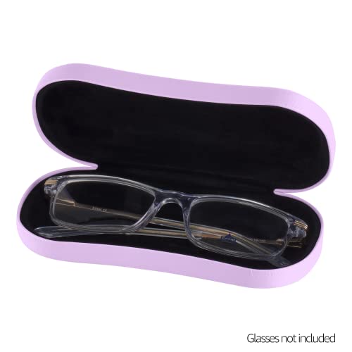 Image of Noble Hard Shell Glasses Case - Protective Eyeglass Case for Glasses with Microfiber Cleaning Cloth and Pouch
