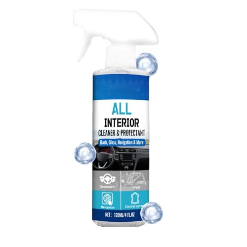 Genérico Limpiador de para Interior de Coche | Aerosol Limpiador De Tapicería De Coche De 120 Ml,Accesorios Automóviles para Asientos Techo Camión