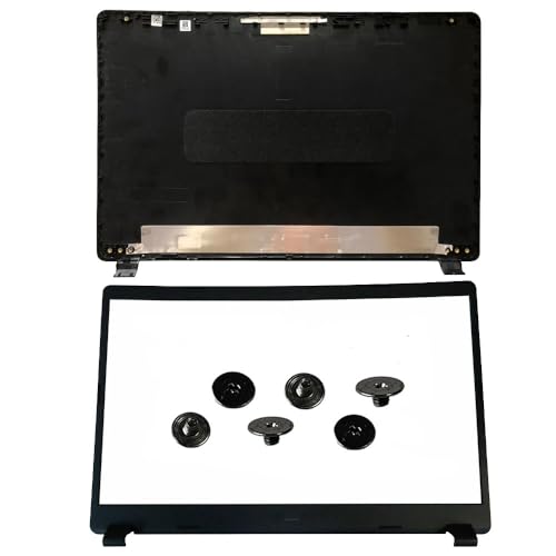 �m�[�g�p�\�R�����i Acer Aspire 3 A315-42 A315-42G A315-54 A315-54K A315-56 N19C1 �m�[�g�p�\�R���p LCD �o�b�N�J�o�[/�t�����g�x�[��/�㕔/����/�q���W�p�P�[�X(Black A and B 