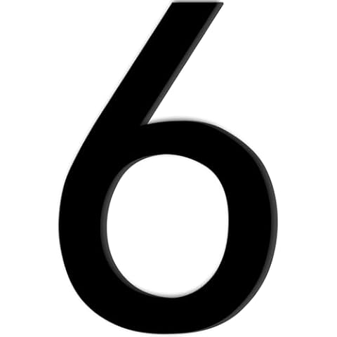 Numéro de Maison Autocollant 6 LIBAIDZ Cover