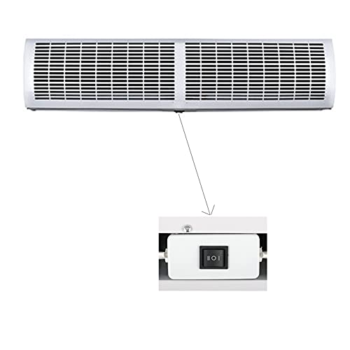 Lamps Door Hanging Air Curtain, Low Noise, Remote Control, Dustproof, Anti-Odor, Fresh Air (Size : 48") #TOP2