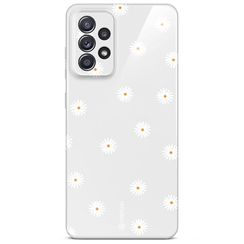 Coque Samsung A52 5G ONEFLOW à motif petites marguerites avec protection de l'appareil photo