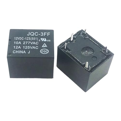 Relais JQC-3FF 12VDC 1ZS micro relais inverseur pour carte électronique