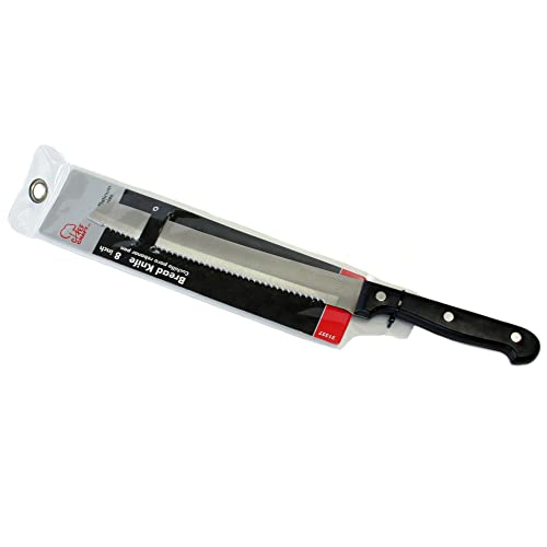 Chef Craft Select Bread Knife, 8 Inch Blade 13.5 Inches In Length, Stainless Steel/Black #TOP1