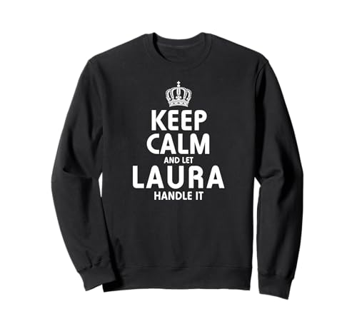 Keep calm LAURA T�V���c �p�[�J�[ �X�E�F�b�g�V���c �M�t�g �g���[�i�[