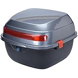 ★ Almacenamiento perfecto: la maleta superior de la motocicleta tiene espacio suficiente para un casco y otros artículos. La caja mide 34 x 32 x 24 cm (largo x ancho x alto).
