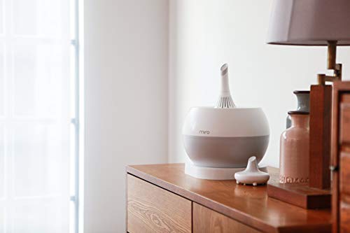 Miro Nr07G Humidifier - Completely Washable Modular Humidifier, Easy To Clean, Easy To Use, Large Room - Cool Mist, Sanitary, Top-Fill Ultrasonic Humidifier With Whisper Quiet And Powerful Output #TOP1
