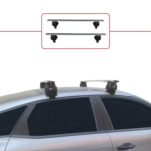 Compatible with Citroen C4 2020-2023 Roof Rack ACE-4 Roof Rack Pack Rack Grey
