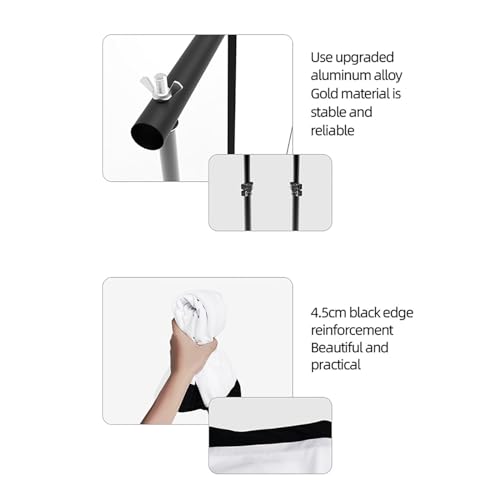 Pantalla para proyector exterior con trípode plegable 100 pulg miniatura 3