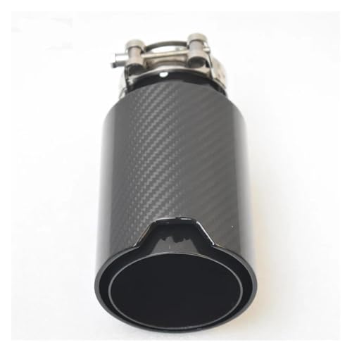 Tuyau d'échappement universel contre la rouille : embout inox et carbone
