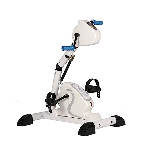 Image of Electric Pedal Machine with Adjustable Resistance, Recumbent Exercise Bike Arm and Leg Pedal Exerciser, Rehabilitation Training Equipment with Led Monitor