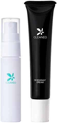 Amazon 医薬部外品 クリアネオ Cleaneo わきがクリーム 1本 衣類用消臭スプレー 携帯用 30ml 1本セット デオドラント クリアネオ Cleaneo ビューティー 通販