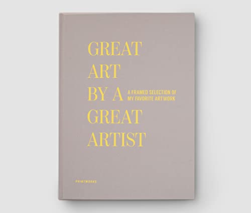 PRINTWORKS Frame book, Great Art - Beige [vg[NX] A[gt[ x[W/XEF[f/k/CeA/A[gubN/G//u/LO/Mtg/TXeiu