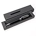 Personalized Custom Premium Metal Pen + Gift Box | Design A Truly Unique Present | Laser Engraved (Black)