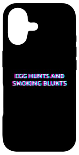 Egg Hunts And Smoking Blunts 420 Weed Cannabis Marijuana �X�}�z�P�[�X iPhone 17 �p