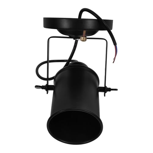 Gadpiparty 1Pieza Lámpara de Techo LED para Centro Comercial Diseño Retro Industrial Luz de Riel de Instalación para Estilos y