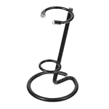 NUOBESTY Supporto Decorativo in Ferro Nero per Bacchette di Cristallo