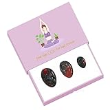 Bloodstone Yoni Egg Wand Set 100% Natural Jade Stone for Kegel Exercise Tightening Feminine Kegel Eggs,Undrill Egg with Box