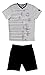 Produktbild Star Wars Herren Schlafanzug Kurz Pyjama Set ET3541 Baumwolle Gr. XL, grau