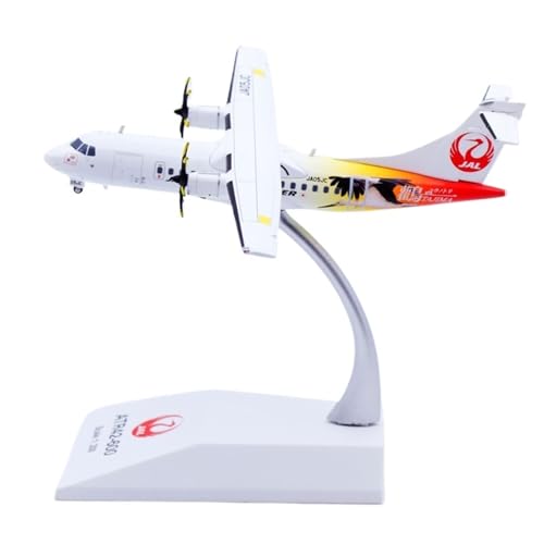 Modelo de avión de metal Japan Airlines ATR-42-600 escala 1:200 un regalo ideal para pilotos y viajeros