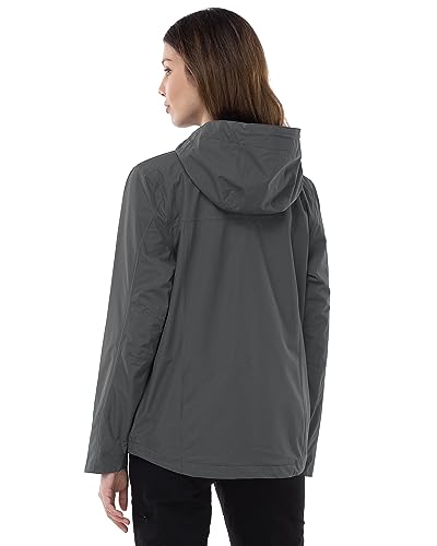 Image of Outdoor Ventures Packable Rain Jacket Women Waterproof Raincoat with Hood
