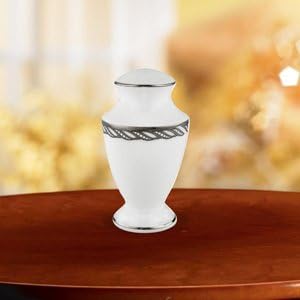 Serpentine Platinum Pepper Shaker by Lenox China