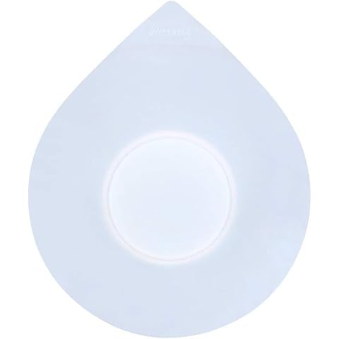 Universal Drain Plug - Practical Silicone Drain Strainer - Drain Plug Bath and Sink - Bath Plug Rubber in Waterdrop Design Cover