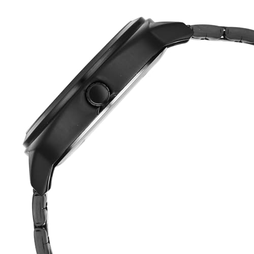 Image of Fastrack Stunners X Quartz Analog with Black Dial Black Stainless Steel Strap Watch for Men - 38161NM02