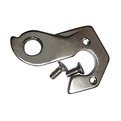 QWETY Patilla De Cambio Mecánica, Gancho Trasero for Bicicleta MTB con Tornillos, desviador Trasero for Bicicleta de montaña, Soporte for Ganchos Traseros, for Btwin, Rockrider, Varios