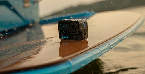 GoPro HERO12 Black - Cámara de acción a Prueba de Agua con Video 5.3K60 Ultra HD, Fotos de 27MP, HDR, Sensor de Imagen de 1/1.9", transmisión en Vivo, cámara Web, estabilización