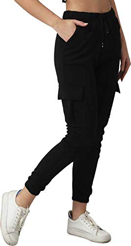 Image of ROL Reoutlook Women's Slim Fit Strechable Cargo Jogger /Track Pant