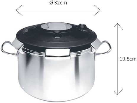 Artame CM581 Pressure Cooker, 15 L